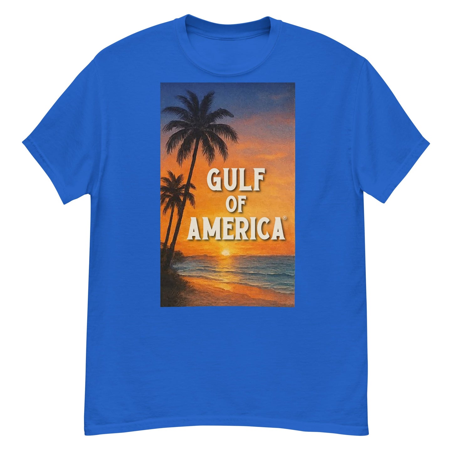 Gulf of America - Sunset Seconds Tee - Premium T Shirt - Summer - Beach - USA - Patriotic - 4th of July - Gulf of America®