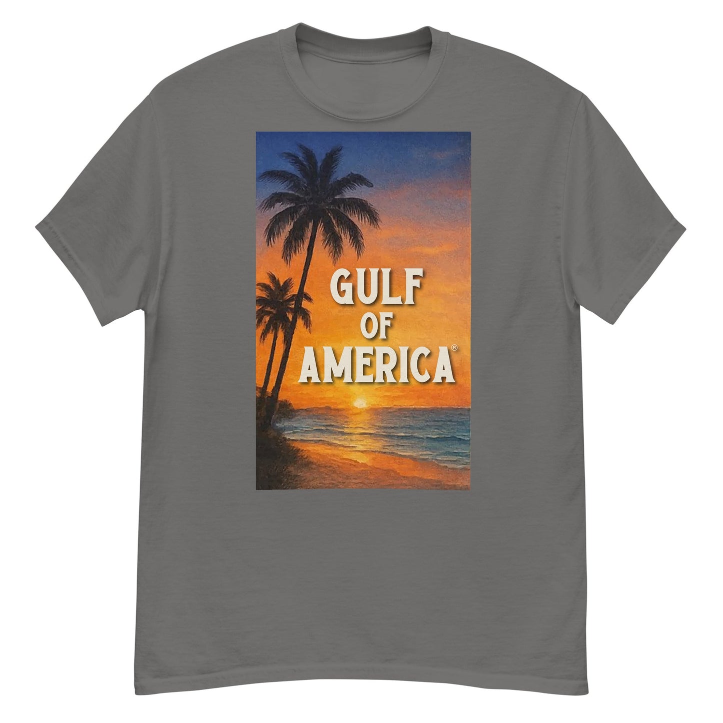 Gulf of America - Sunset Seconds Tee - Premium T Shirt - Summer - Beach - USA - Patriotic - 4th of July - Gulf of America®