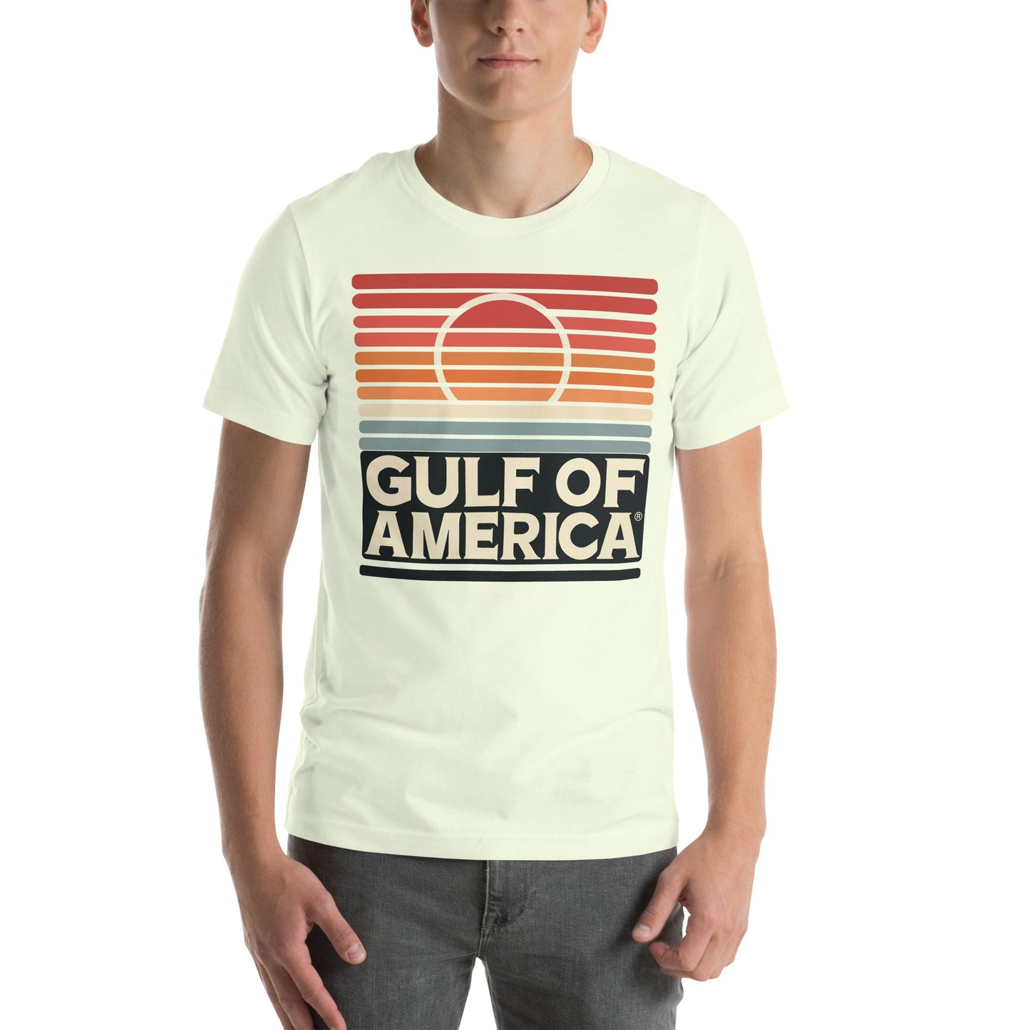 Gulf of America® Sunset Tee – Vintage Coastal Vibes - Gulf of America®