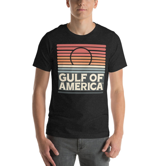 Gulf of America® Sunset Tee – Vintage Coastal Vibes - Gulf of America®