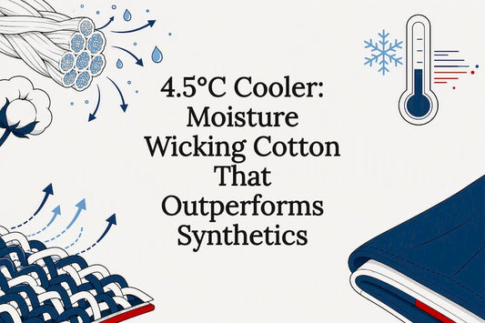4.5°C Cooler: Moisture Wicking Cotton That Outperforms Synthetics - Gulf of America®