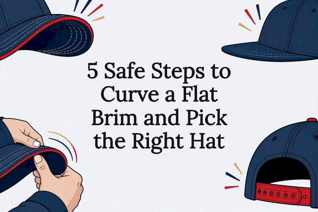 5 Safe Steps to Curve a Flat Brim and Pick the Right Hat - Gulf of America®