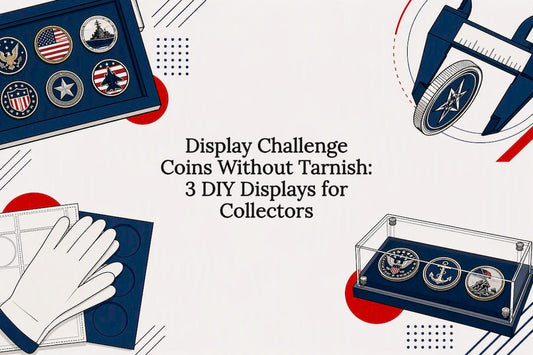Display Challenge Coins Without Tarnish: 3 DIY Displays for Collectors - Gulf of America®