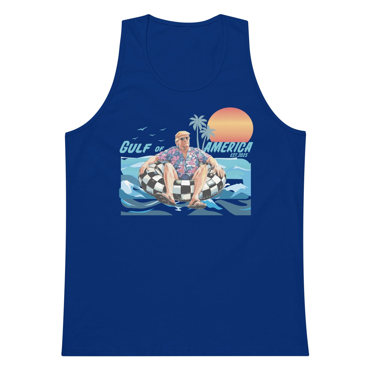 Boat Boss Men’s premium tank top - Gulf of America®