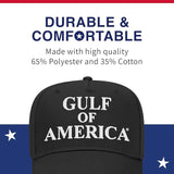 Gulf of America Baseball Cap - Embroidered Hat for Men & Women - Adjustable Snapback - Gulf of America®