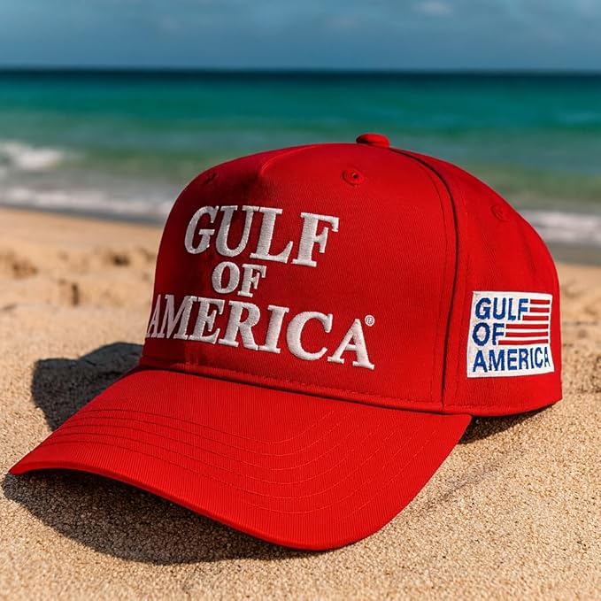 Gulf of America Baseball Cap - Embroidered Hat for Men & Women - Adjustable Snapback - Gulf of America®
