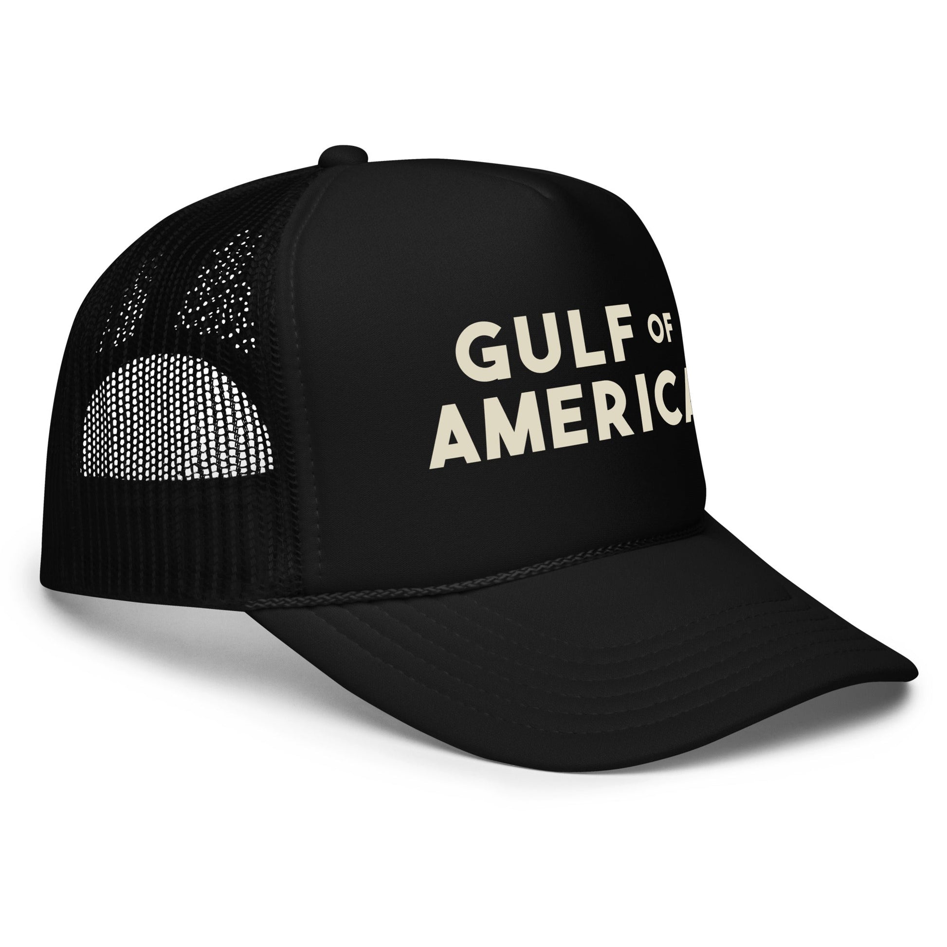 Gulf of America - Bold Message Hat - Premium Foam Trucker Cap - Summer - Beach - USA - Patriotic - 4th of July - Gulf of America®