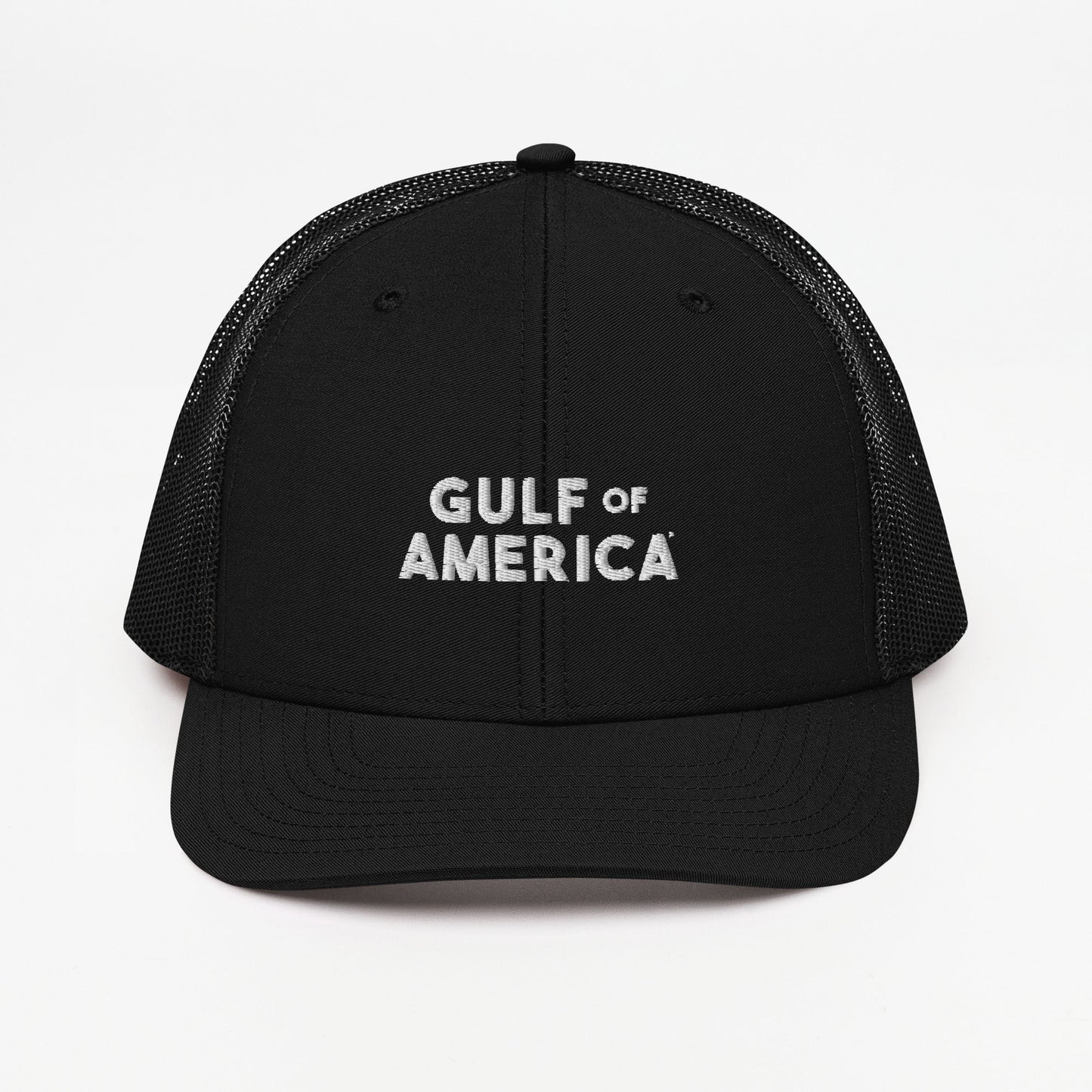 Gulf of America - Bold Message Hat - Premium Modern Trucker Cap - Summer - Beach - USA - Patriotic - 4th of July - Gulf of America®