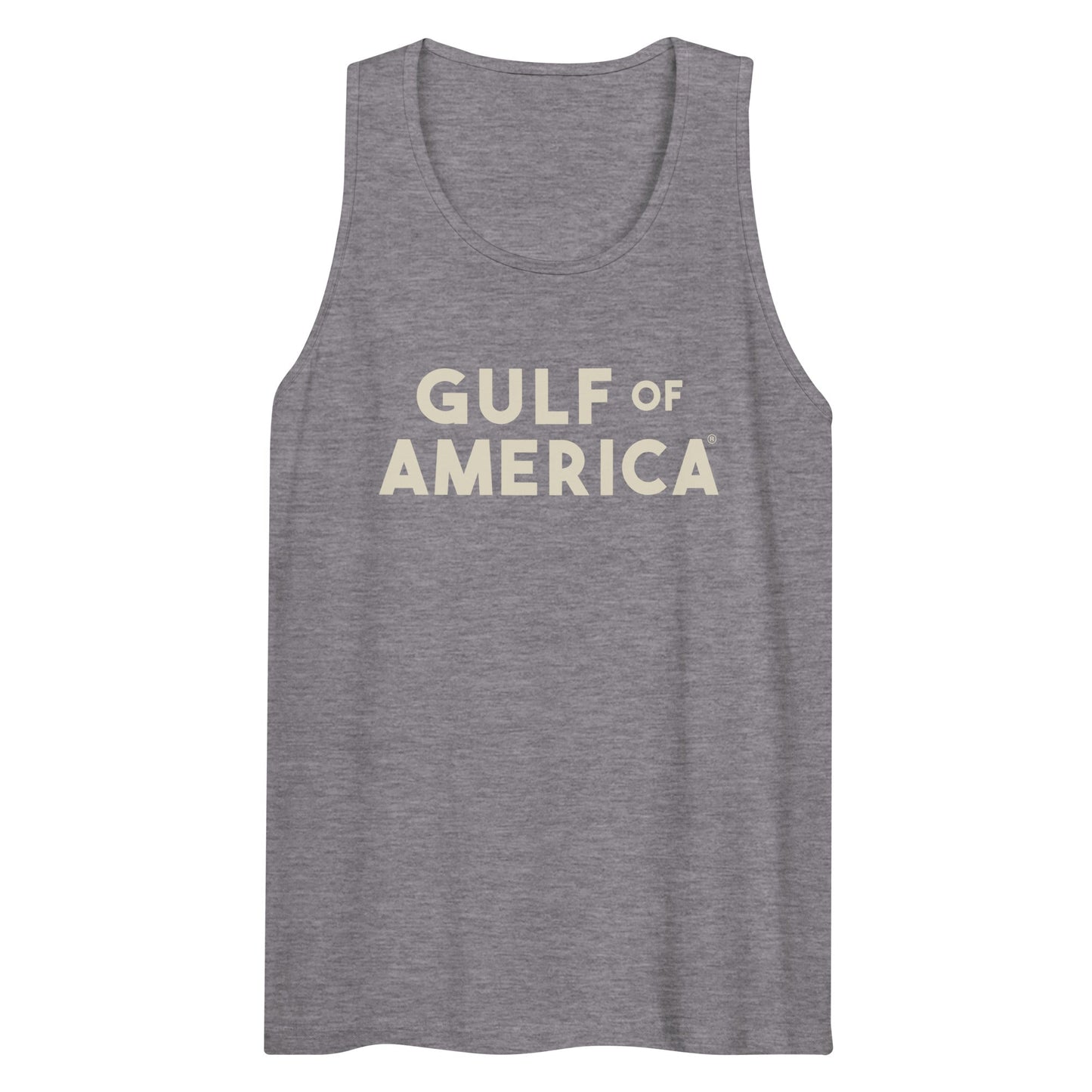 Gulf of America - Bold Message Tank Top - Premium T Shirt - Summer - Beach - USA - Patriotic - 4th of July - Gulf of America®