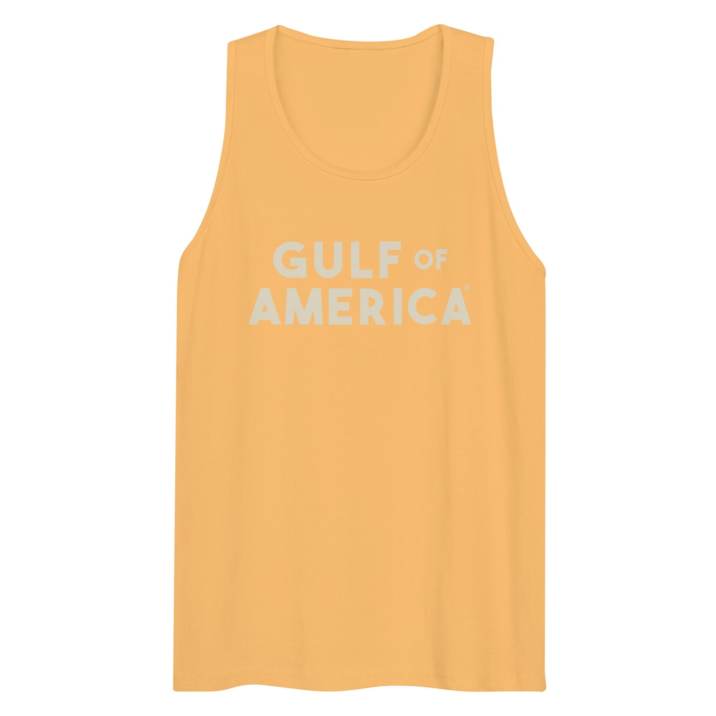 Gulf of America - Bold Message Tank Top - Premium T Shirt - Summer - Beach - USA - Patriotic - 4th of July - Gulf of America®