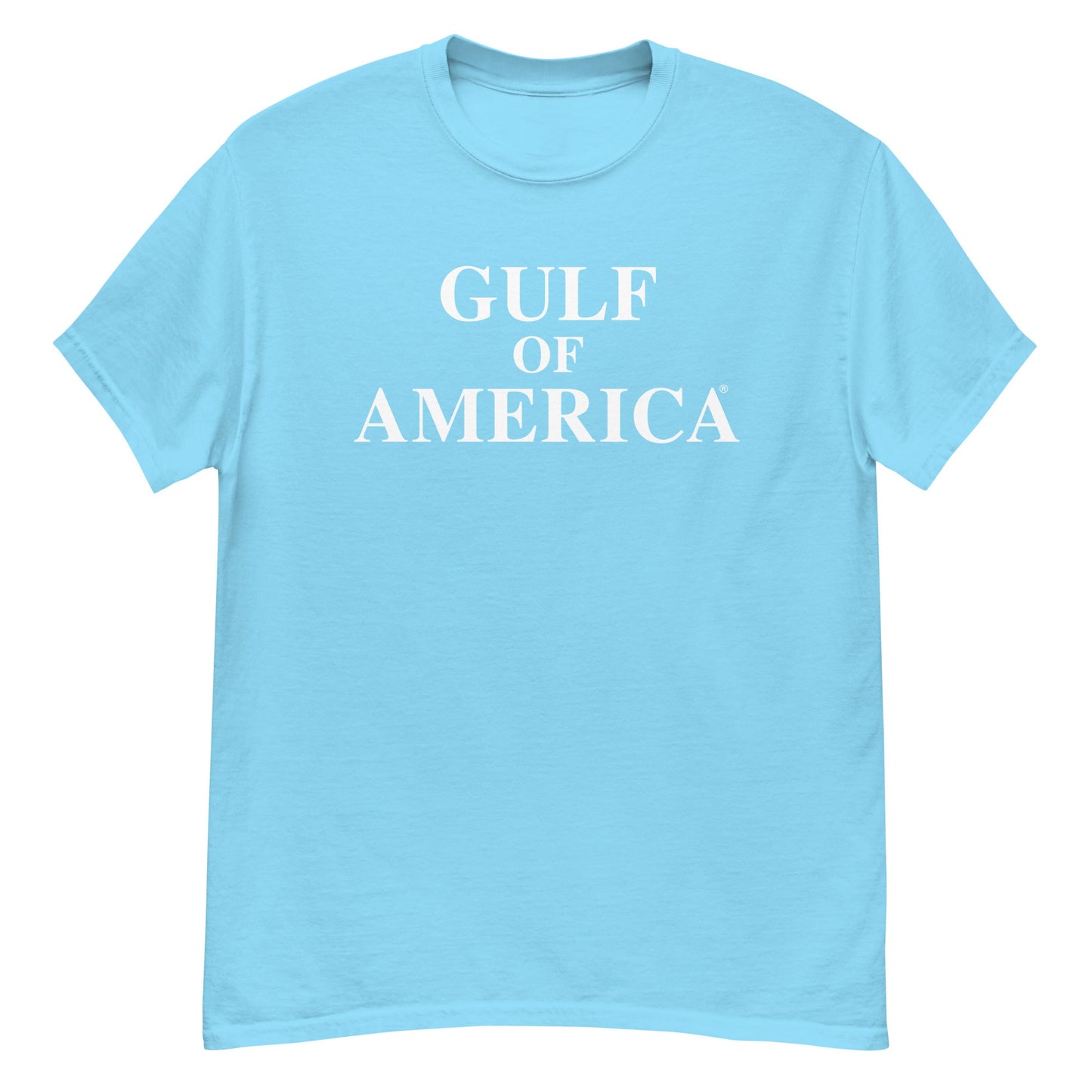 Gulf of America - Centered Message Tee - Premium T Shirt - Summer - Beach - USA - Patriotic - 4th of July - Gulf of America®