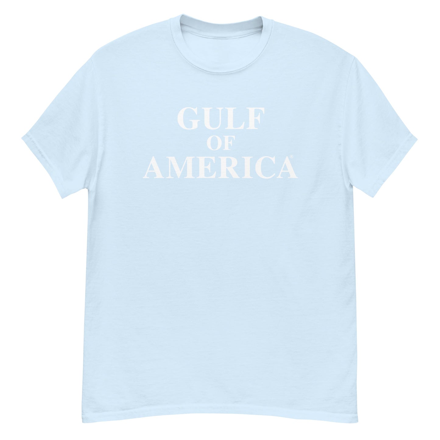 Gulf of America - Centered Message Tee - Premium T Shirt - Summer - Beach - USA - Patriotic - 4th of July - Gulf of America®