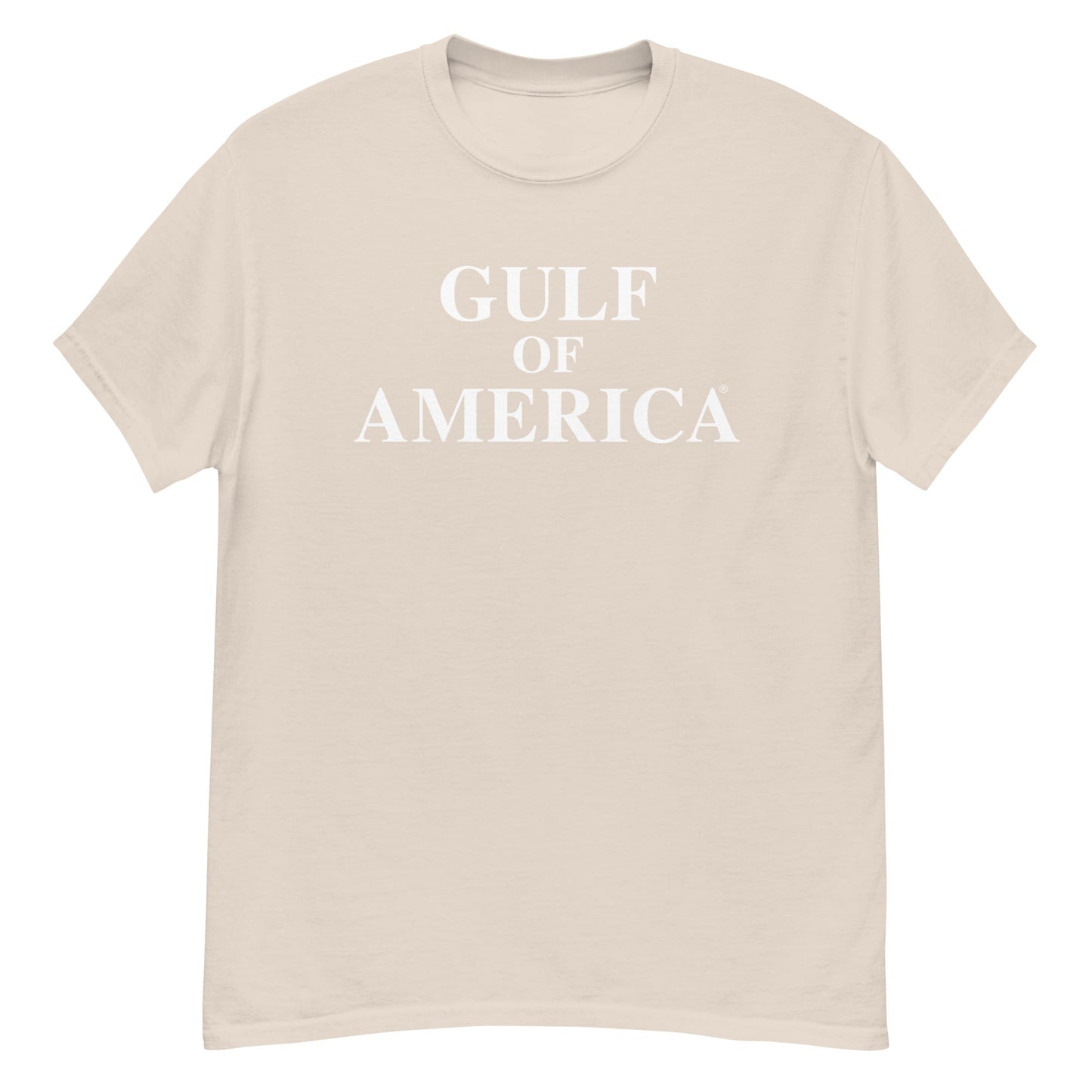 Gulf of America - Centered Message Tee - Premium T Shirt - Summer - Beach - USA - Patriotic - 4th of July - Gulf of America®