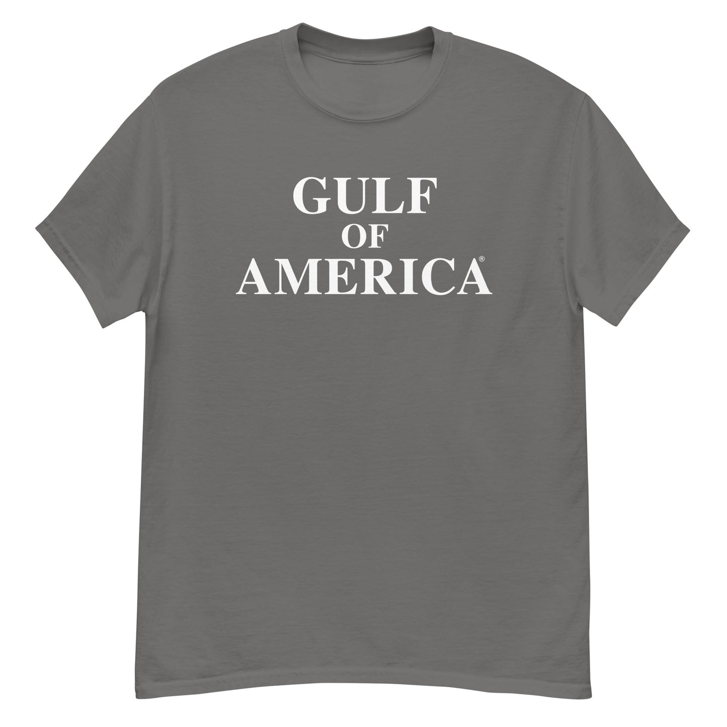 Gulf of America - Centered Message Tee - Premium T Shirt - Summer - Beach - USA - Patriotic - 4th of July - Gulf of America®