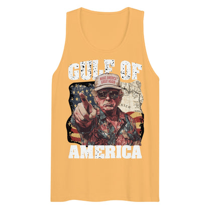 Gulf of America - Coast Commander Tank – Premium Tank Top Shirt - Summer - Beach - USA - Patriotic - 4th of July - Gulf of America®