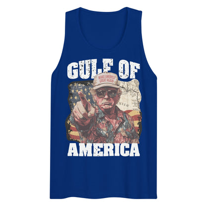 Gulf of America - Coast Commander Tank – Premium Tank Top Shirt - Summer - Beach - USA - Patriotic - 4th of July - Gulf of America®