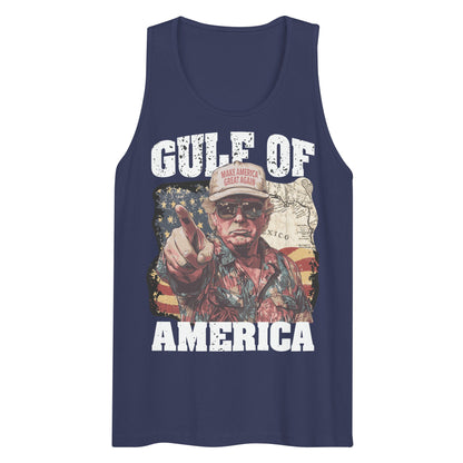 Gulf of America - Coast Commander Tank – Premium Tank Top Shirt - Summer - Beach - USA - Patriotic - 4th of July - Gulf of America®