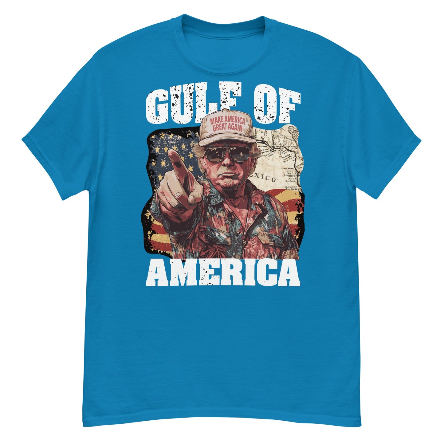 Gulf of America - Coast Commander Tee – Premium T Shirt - Summer - Beach - USA - Patriotic - 4th of July - Gulf of America®