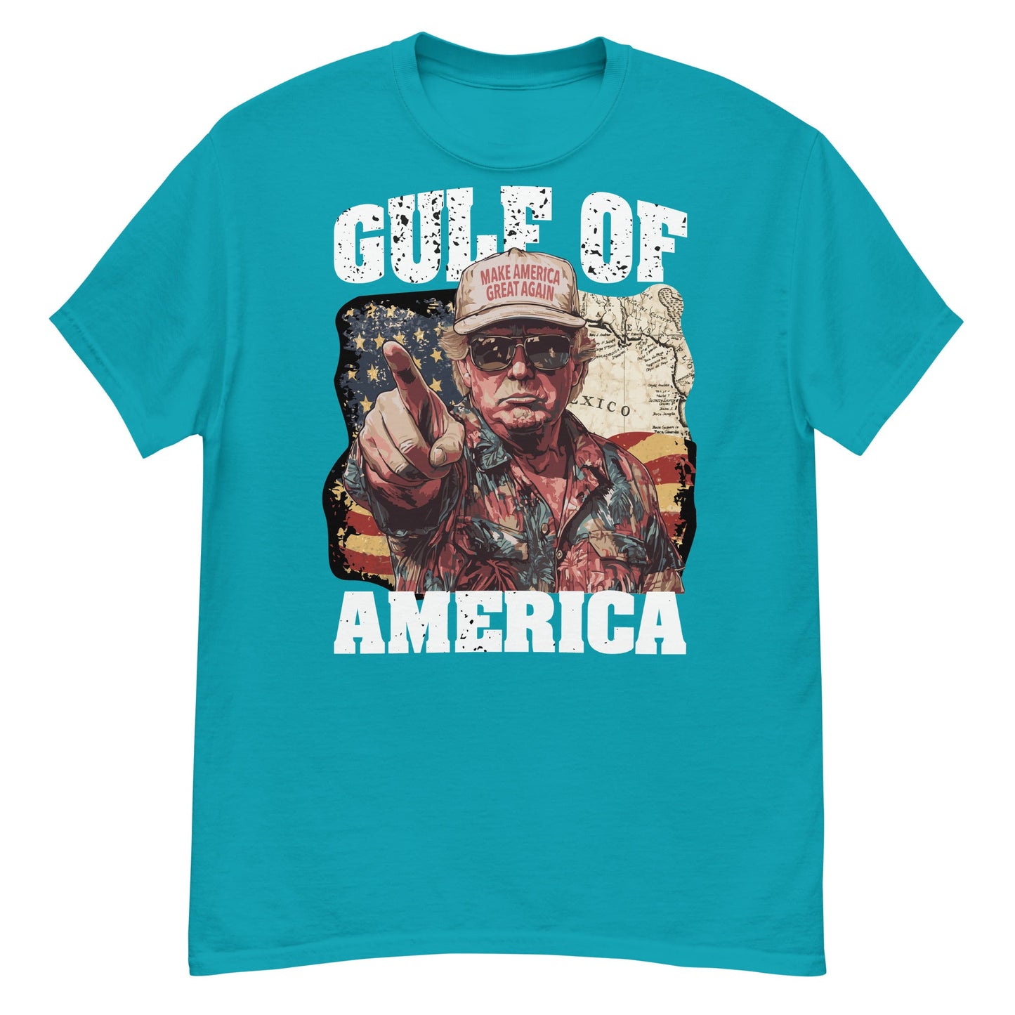 Gulf of America - Coast Commander Tee – Premium T Shirt - Summer - Beach - USA - Patriotic - 4th of July - Gulf of America®