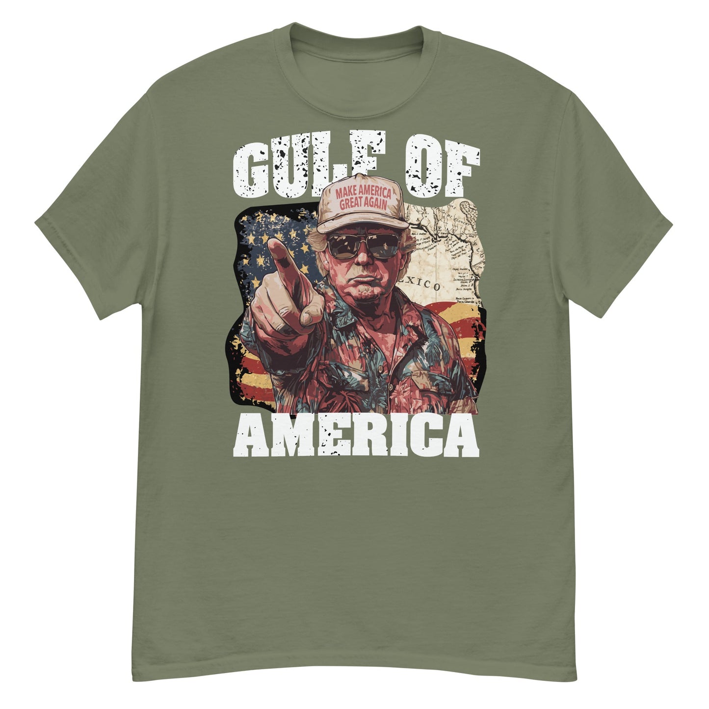Gulf of America - Coast Commander Tee – Premium T Shirt - Summer - Beach - USA - Patriotic - 4th of July - Gulf of America®