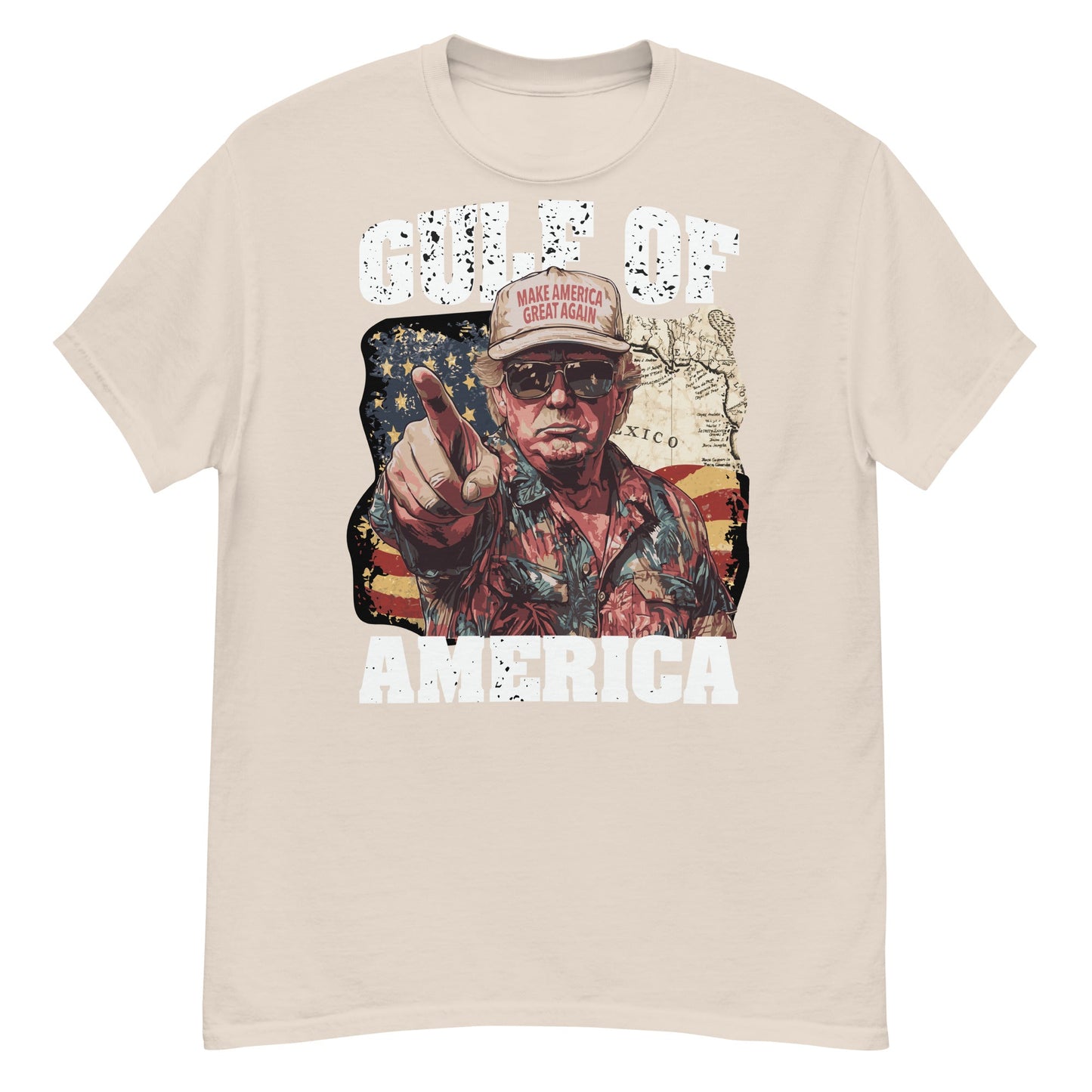 Gulf of America - Coast Commander Tee – Premium T Shirt - Summer - Beach - USA - Patriotic - 4th of July - Gulf of America®