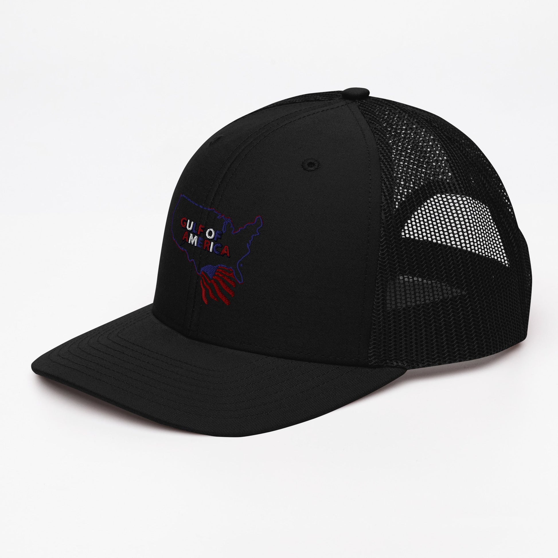 Gulf of America - Continental Pride Hat – Map & Flag Edition - Premium Modern Trucker Cap - Summer - Beach - USA - Patriotic - 4th of July - Gulf of America®