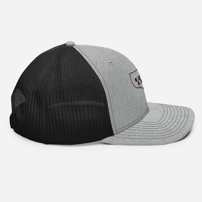 Gulf of America - Continental Pride Hat – Map & Flag Edition - Premium Modern Trucker Cap - Summer - Beach - USA - Patriotic - 4th of July - Gulf of America®