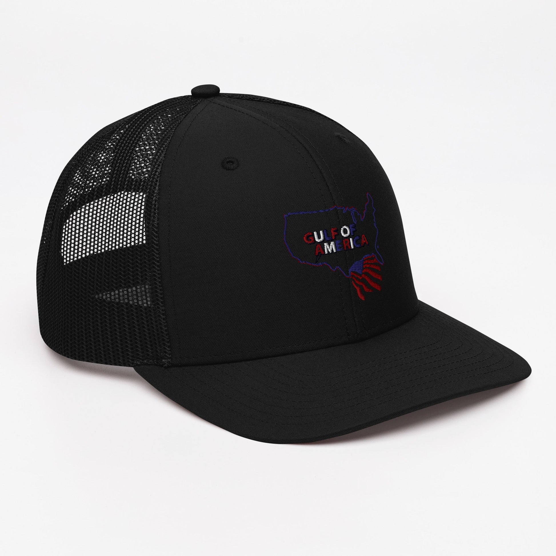 Gulf of America - Continental Pride Hat – Map & Flag Edition - Premium Modern Trucker Cap - Summer - Beach - USA - Patriotic - 4th of July - Gulf of America®