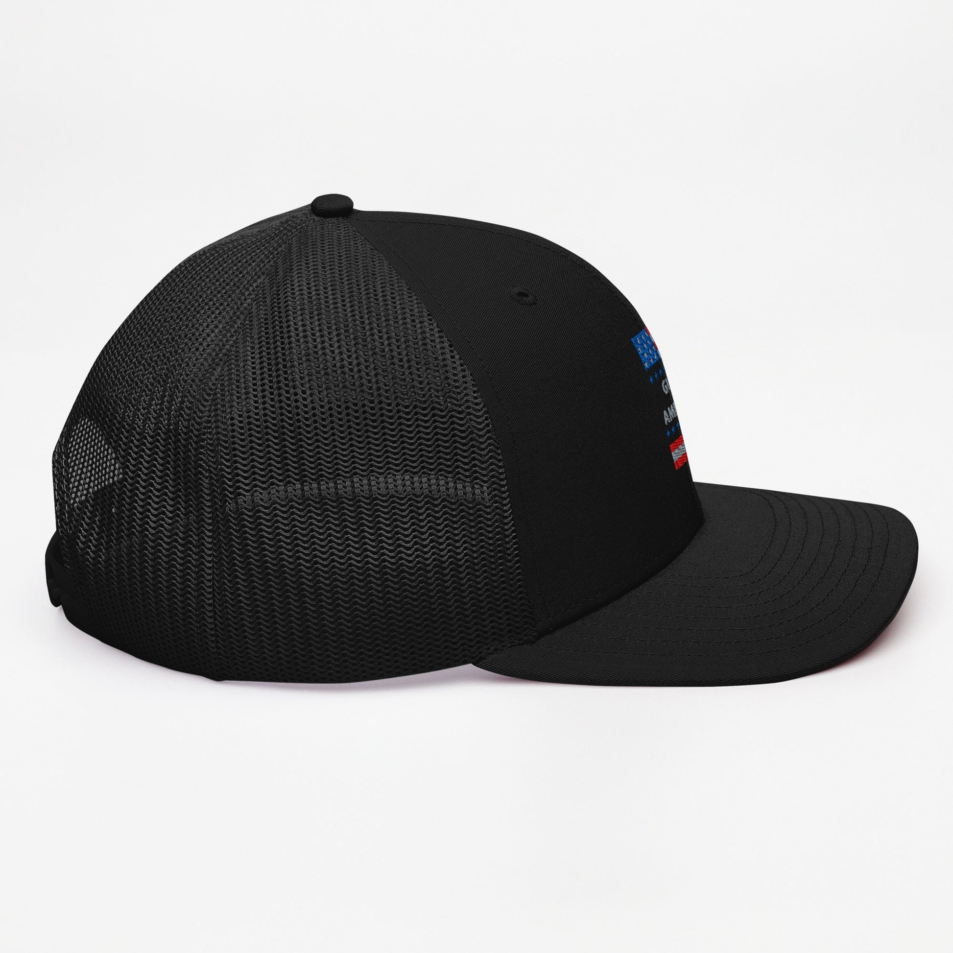 Gulf of America - Patriotic Surrounding Hat – Premium Modern Trucker Cap - Summer - Beach - USA - Patriotic - 4th of July - Gulf of America®