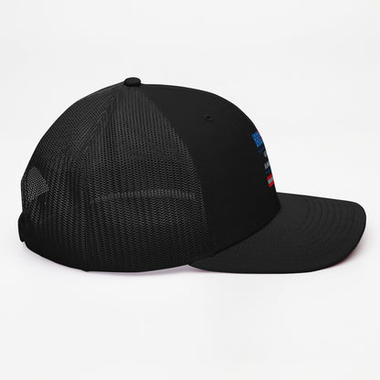 Gulf of America - Patriotic Surrounding Hat – Premium Modern Trucker Cap - Summer - Beach - USA - Patriotic - 4th of July - Gulf of America®