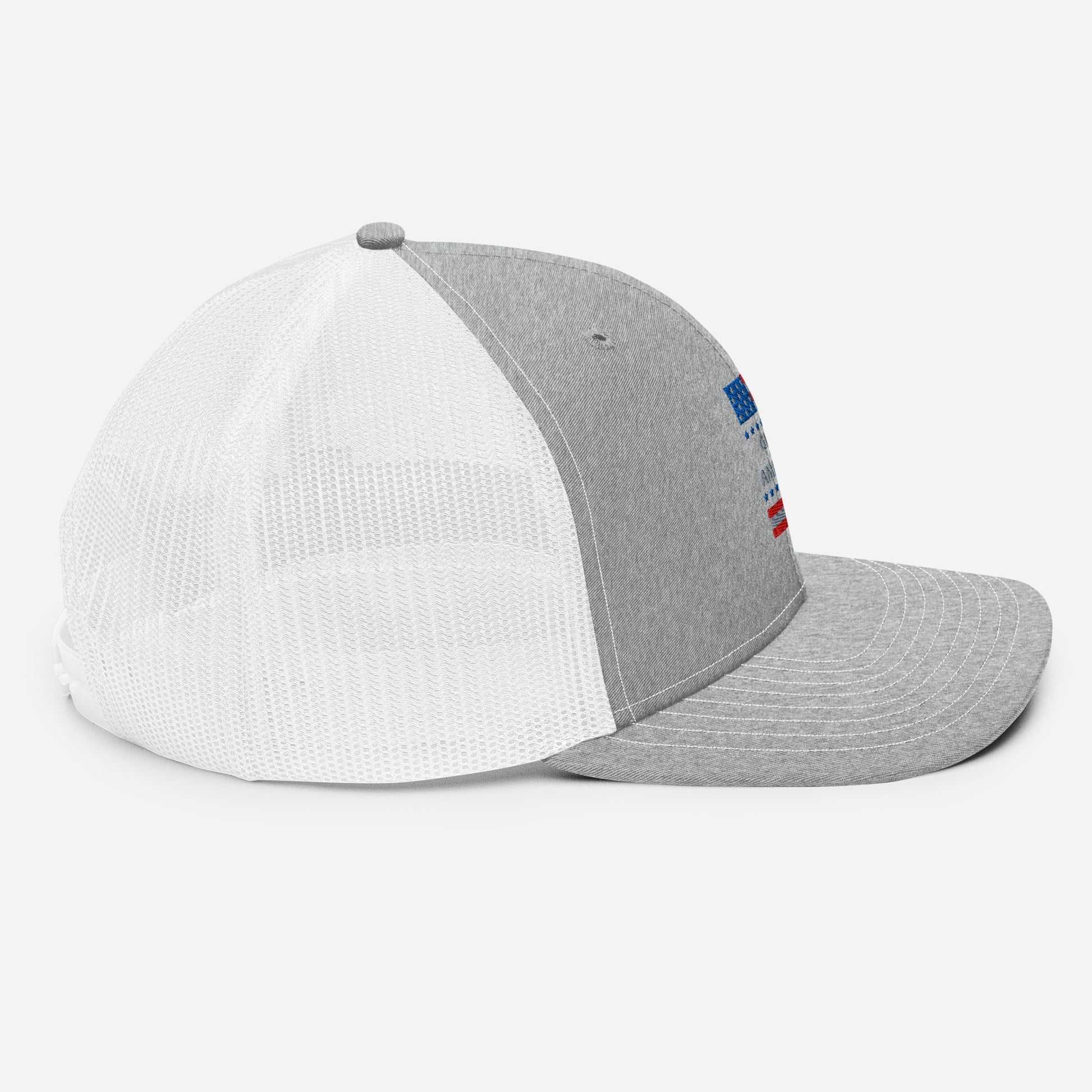 Gulf of America - Patriotic Surrounding Hat – Premium Modern Trucker Cap - Summer - Beach - USA - Patriotic - 4th of July - Gulf of America®