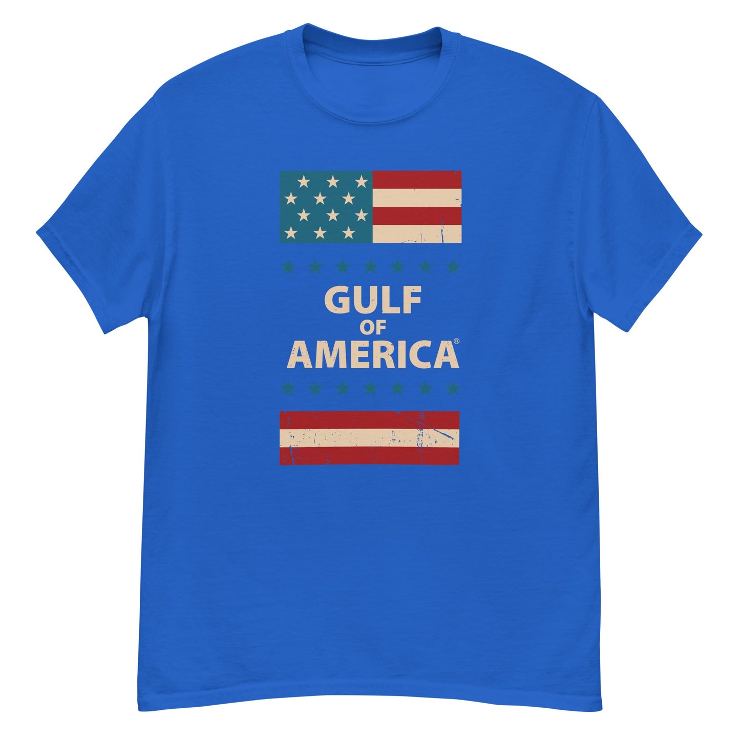 Gulf of America - Patriotic Surrounding Tee – Premium T Shirt - Summer - Beach - USA - Patriotic - 4th of July - Gulf of America®