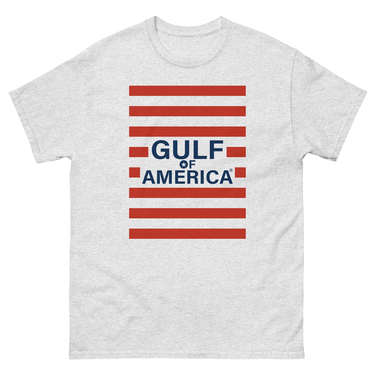 Gulf of America - Red Stripe Tee – Premium T Shirt - Summer - Beach - USA - Patriotic - 4th of July - Gulf of America®