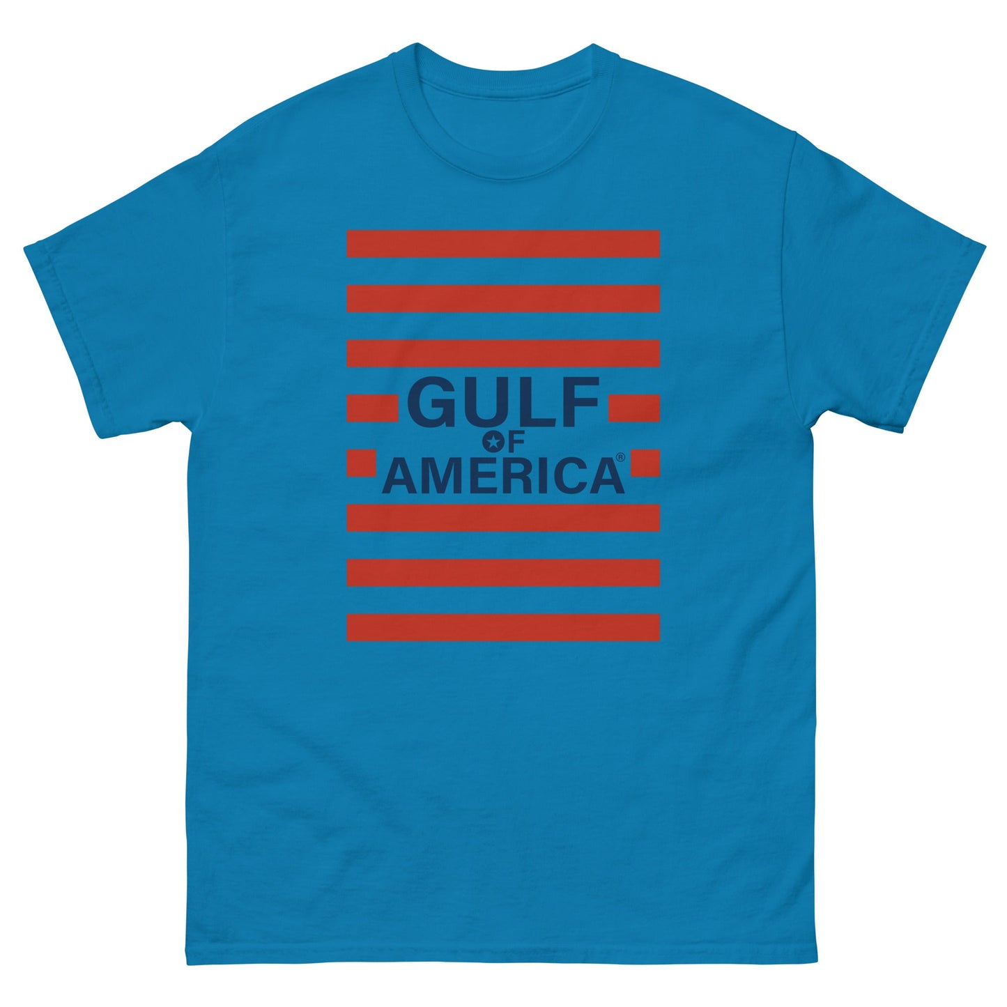 Gulf of America - Red Stripe Tee – Premium T Shirt - Summer - Beach - USA - Patriotic - 4th of July - Gulf of America®