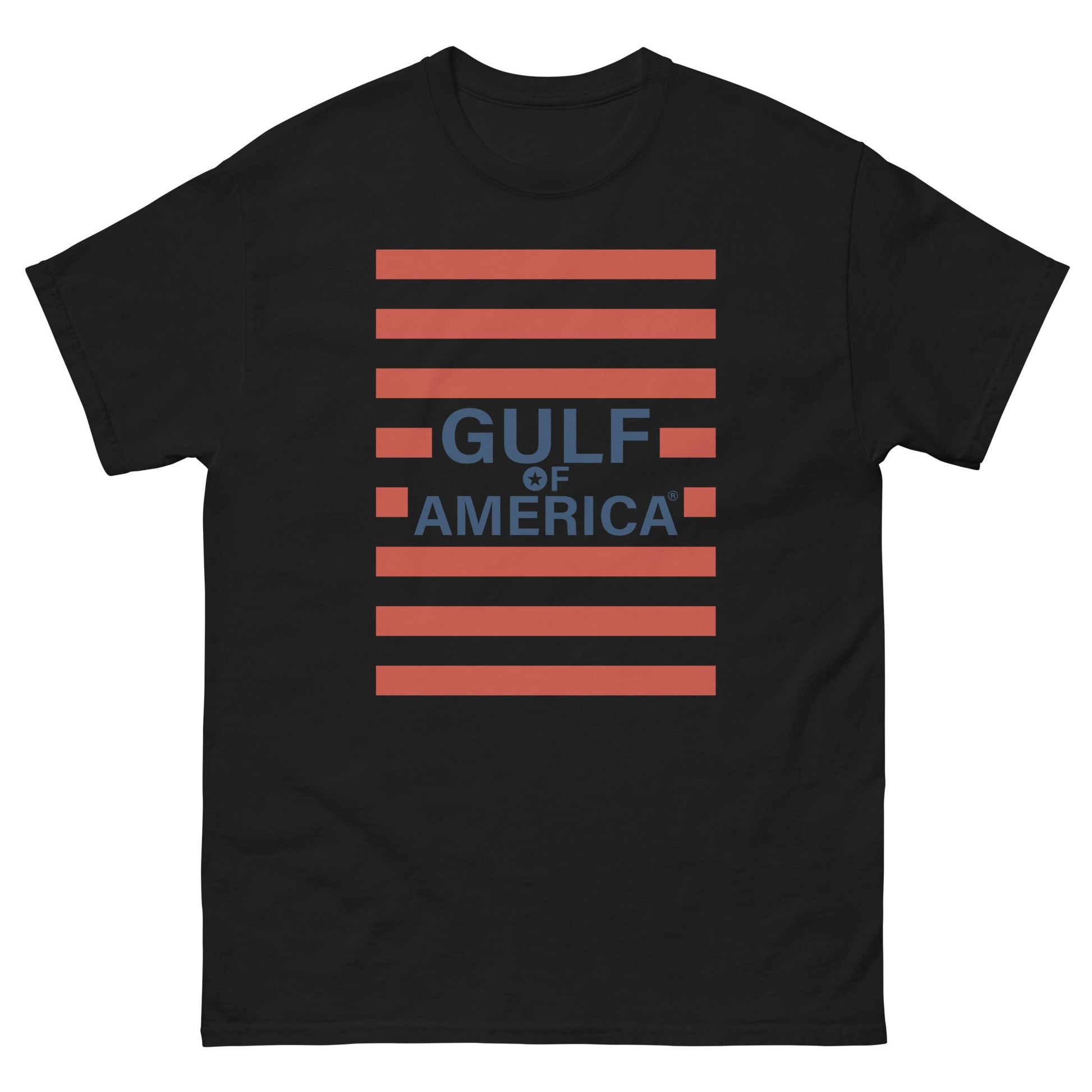 Gulf of America - Red Stripe Tee – Premium T Shirt - Summer - Beach - USA - Patriotic - 4th of July - Gulf of America®