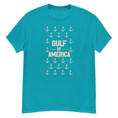 Gulf of America - Sea of Anchors Tee – Premium T Shirt - Summer - Beach - USA - Patriotic - 4th of July - Gulf of America®