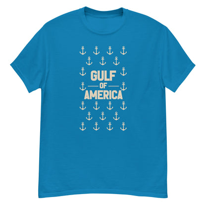 Gulf of America - Sea of Anchors Tee – Premium T Shirt - Summer - Beach - USA - Patriotic - 4th of July - Gulf of America®