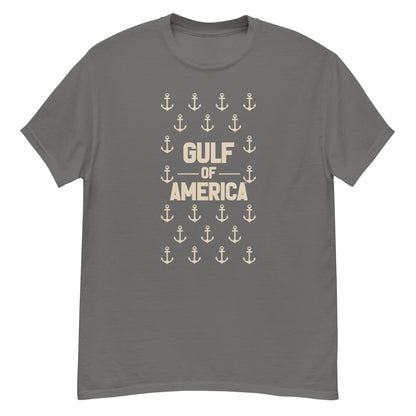 Gulf of America - Sea of Anchors Tee – Premium T Shirt - Summer - Beach - USA - Patriotic - 4th of July - Gulf of America®