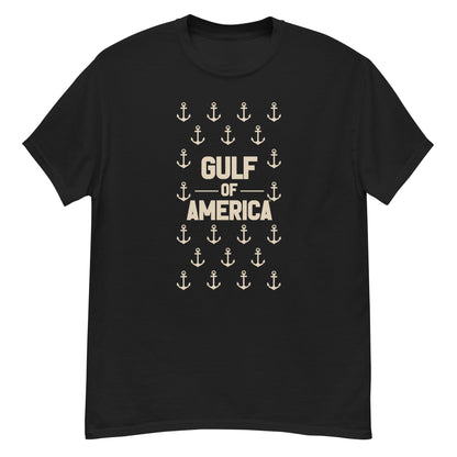 Gulf of America - Sea of Anchors Tee – Premium T Shirt - Summer - Beach - USA - Patriotic - 4th of July - Gulf of America®