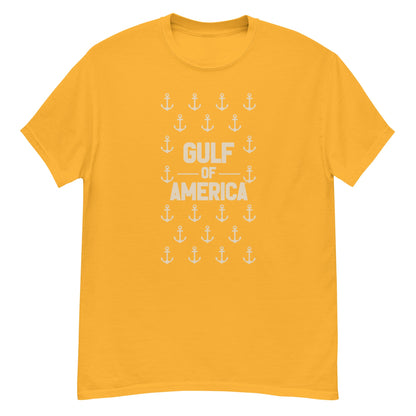 Gulf of America - Sea of Anchors Tee – Premium T Shirt - Summer - Beach - USA - Patriotic - 4th of July - Gulf of America®