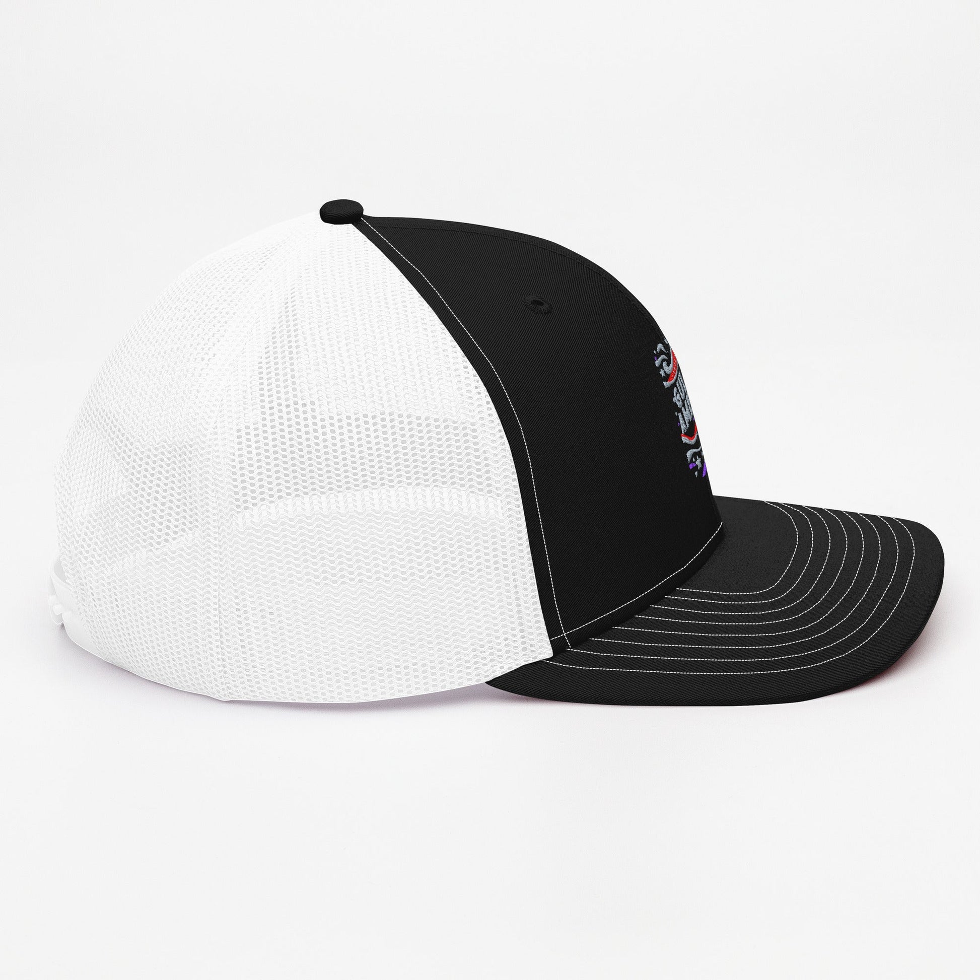 Gulf of America - Streamers and Stars Hat – Premium Modern Trucker Cap - Summer - Beach - USA - Patriotic - 4th of July - Gulf of America®