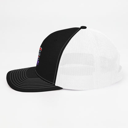 Gulf of America - Streamers and Stars Hat – Premium Modern Trucker Cap - Summer - Beach - USA - Patriotic - 4th of July - Gulf of America®