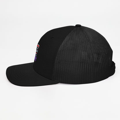 Gulf of America - Streamers and Stars Hat – Premium Modern Trucker Cap - Summer - Beach - USA - Patriotic - 4th of July - Gulf of America®