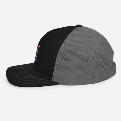 Gulf of America - Streamers and Stars Hat – Premium Modern Trucker Cap - Summer - Beach - USA - Patriotic - 4th of July - Gulf of America®