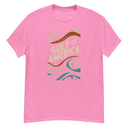 Gulf of America - Streamers and Stars Tee – Premium T Shirt - Summer - Beach - USA - Patriotic - 4th of July - Gulf of America®