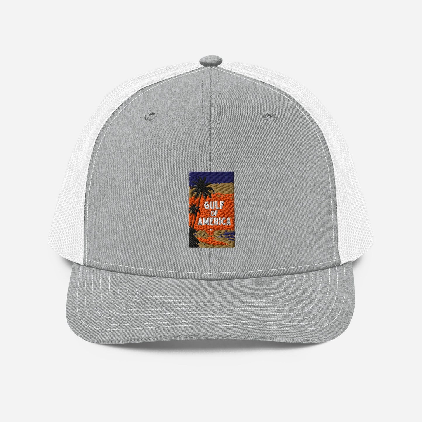 Gulf of America - Sunset Seconds Hat - Premium Modern Trucker Cap - Summer - Beach - USA - Patriotic - 4th of July - Gulf of America®