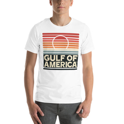 Gulf of America® Sunset Tee – Vintage Coastal Vibes - Gulf of America®