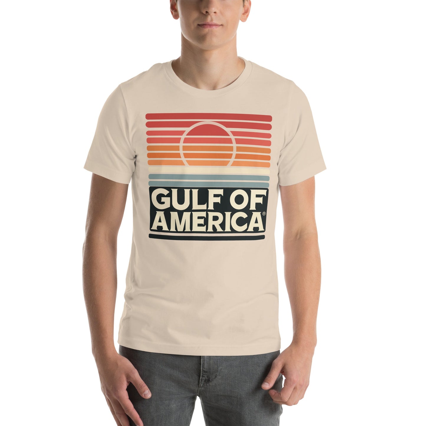 Gulf of America® Sunset Tee – Vintage Coastal Vibes - Gulf of America®