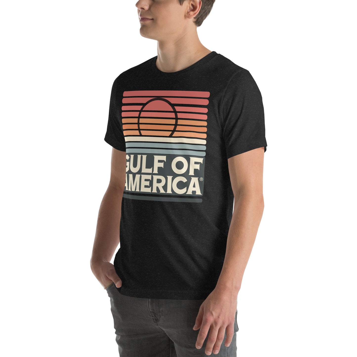 Gulf of America® Sunset Tee – Vintage Coastal Vibes - Gulf of America®