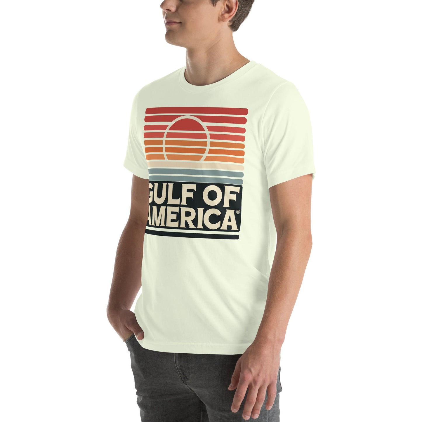 Gulf of America® Sunset Tee – Vintage Coastal Vibes - Gulf of America®
